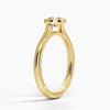 Round Lab Diamond Bezel Ring (0.50ctw)