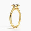 Oval Lab Diamond Bezel Ring (0.70ctw)
