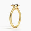 Pear Lab Diamond Bezel Ring (1.00ctw)