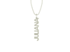 Vertical Name Necklace