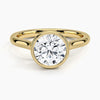 Round Lab Diamond Bezel Ring (1.50 ctw)