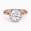 Round Lab Diamond Bezel Ring (1.50 ctw)