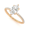 Marquise Lab Diamond 2.00 CTW Pavé Ring