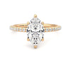 Marquise Lab Diamond 2.00 CTW Pavé Ring