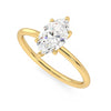 Marquise Lab Diamond 2.00 CTW Solitaire Ring