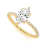 Marquise Lab Diamond 2.00 CTW Pavé Ring