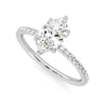 Marquise Lab Diamond 2.00 CTW Pavé Ring
