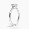 Oval Lab Diamond Bezel Ring (0.70ctw)