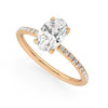 Oval Lab Diamond 1.50 CTW Pavé Ring