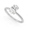 Oval Lab Diamond 1.50 CTW Pavé Ring