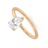 Pear Lab Diamond 0.50 CTW Solitaire Ring