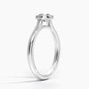 Round Lab Diamond Bezel Ring (0.50ctw)