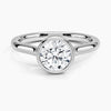 Round Lab Diamond Bezel Ring (1.00 ctw)