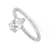 Pear Lab Diamond 0.50 CTW Pavé Ring