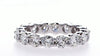 Bague d'éternité en diamant à griffe partagée (3,24 ct)