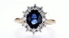 Lady d Sapphire Engagement Ring