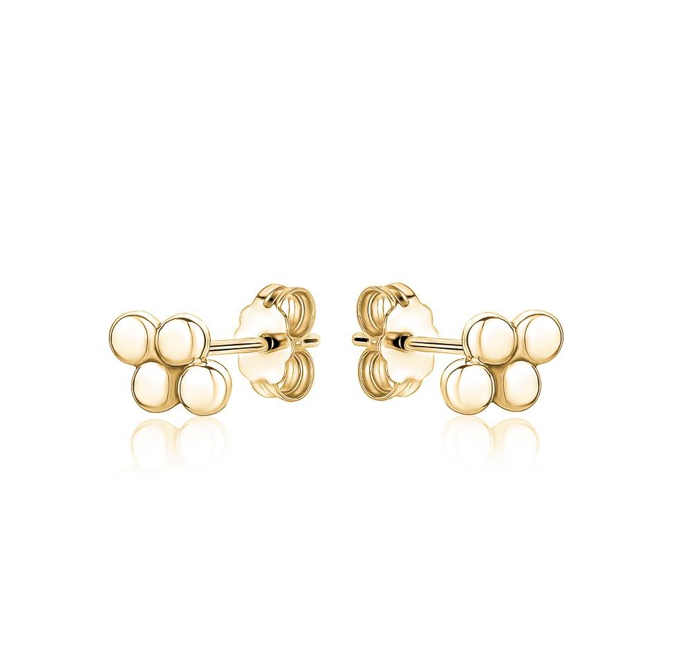 14K Gold Earring Studs - mydiamond.ca