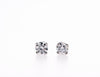 14K Gold Round Diamond Stud Earrings (0.20Ctw) - mydiamond.ca
