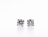 14K Gold Round Diamond Stud Earrings (0.25Ctw) - mydiamond.ca