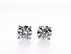 14K Gold Round Diamond Stud Earrings (0.70Ctw) - mydiamond.ca