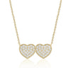 2Love Hearts Pendant (0.42Ctw) - mydiamond.ca