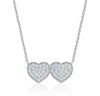 2Love Hearts Pendant (0.42Ctw) - mydiamond.ca