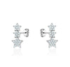 3 Star Diamond Earrings (0.20Ctw) - mydiamond.ca
