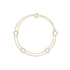 4 Heart Diamond Bracelets - mydiamond.ca