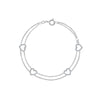 4 Heart Diamond Bracelets - mydiamond.ca