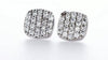 Boucles d'oreilles grappe en forme de coussin (0,50 ct)