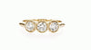 Tina Three Stone Diamond Ring (0.73Ctw)