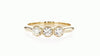 Bague en diamant à trois pierres Tina (0,45 ct)