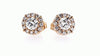 Boucle d'oreille Noa Halo (1.13Ctw)