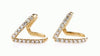 Boucle d'oreille fendue Riley (0,18 ct)