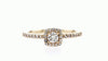 Jennifer Halo Diamond Ring  (0.45Ctw)