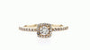 Bague Jennifer Halo Diamant (0.45Ctw)