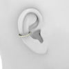 Boucle d'oreille torsadée