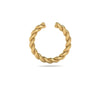 Boucle d'oreille torsadée