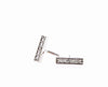 14K Diamond Bar Stud Earrings