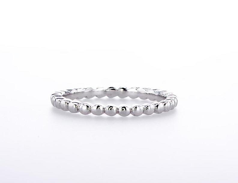Beaded Gold Ring - mydiamond.ca