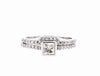 Bezel Bridal Set (0.70Ctw) - mydiamond.ca
