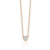 Bezel Diamond Necklaces (0.10ctw) - mydiamond.ca