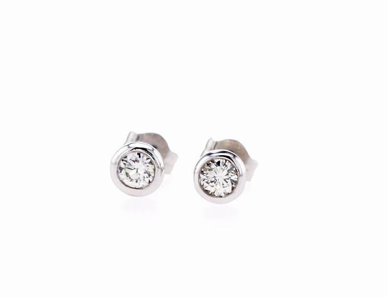Bezel Studs (0.35Ctw) - mydiamond.ca
