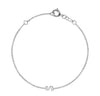 Bracelet With Diamond Letters - mydiamond.ca