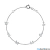 Bracelet With Diamond Letters - mydiamond.ca