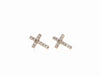 Cross Diamond Earring (0.12Ctw) - mydiamond.ca