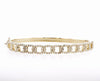 Diamond Cuban Link Bangle