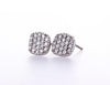 Cushion Shape Cluster Earring (0.50Ctw) - mydiamond.ca
