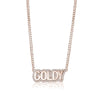 Custom Name Plate Necklace - mydiamond.ca