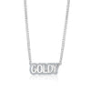 Custom Name Plate Necklace - mydiamond.ca